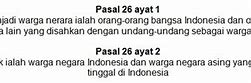 Apa Perwujudan Pasal 28 Ayat 1