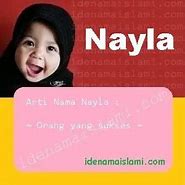 Arti Dari Nama Nayla Dalam Bahasa Arab